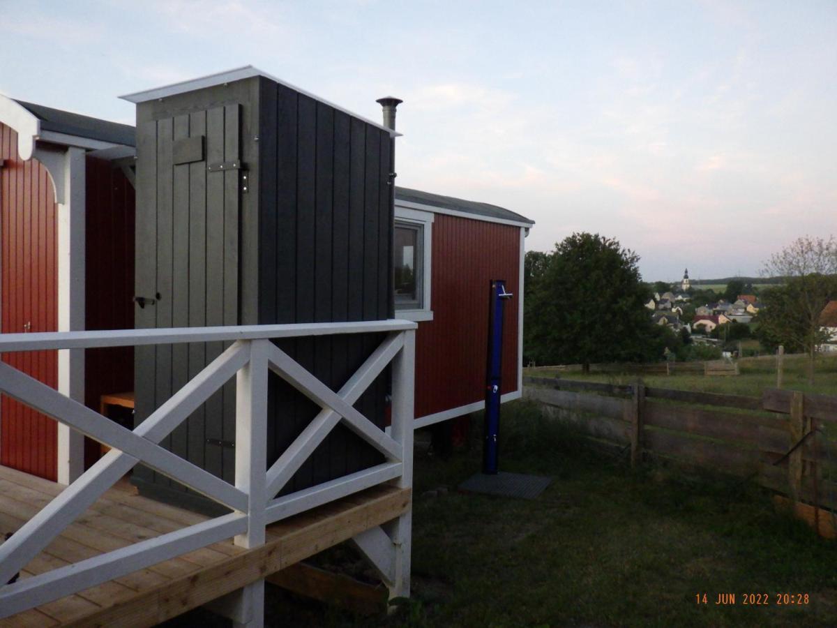 Ferienwohnung Auszeithof Niederfrohna Exterior foto